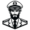 Captain Sticker