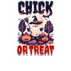 Halloween Huhn Küken oder Leckerli
