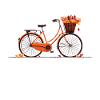 Herbstlaub-Fahrrad Autumn Leaves Bicycle