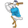 Duck Baseball Baseball Bat