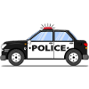 Police Black and White