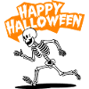 Happy Halloween Skeleton