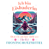 Eisbaderin Frostschutzmittel Retro Design