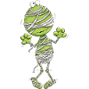 Frog Mummy Halloween