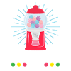 Gumball Machine Chewing Gum Machine