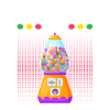 Gumball Machine Chewing Gum Machine