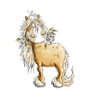 Haflinger Pferd Haferschlinger Wortspiel