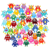 Monster Cartoon Collage