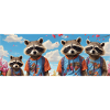 Funny raccoon family friendly raccoons