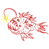 A lantern fish