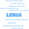 Lenia comme dicton