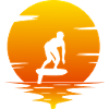 Pumpfoil Sunset
