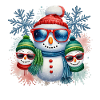 Funny Snowmen