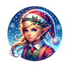 Elfe de Noël