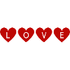 LOVE inscription