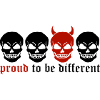 DIFFERENT SKULL - 2C