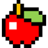 Apple Kawaii Pixel Art