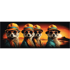Coole Erdmännchen Erdmännchengruppe