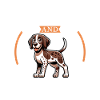 Kaffee und Perdiguero de Burgos