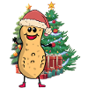 cacahuète Noël Noël Noël