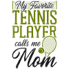 Funny Tennis Player Racket Mom