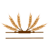 Grain with rolling pin