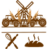 Bäckerei oder Bäckerei-Logo
