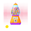 Gumball Machine Chewing Gum Machine