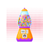 Gumball Machine Chewing Gum Machine