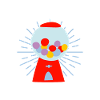 Gumball Machine Chewing Gum Machine