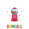 Gumball Machine Chewing Gum Machine
