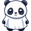 Panda Halloween Lustig Geist