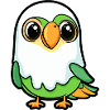 Parrot Halloween Funny Ghost