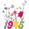 Geburtsjahr 1945 Wildblumen