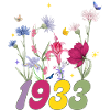 Geburtsjahr 1933 Wildblumen