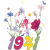 Year of birth 1941 wildflowers