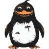 Penguin Halloween Comic Funny
