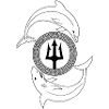 Dolphin and shark (black)