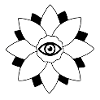 Black and White Lotus Flower