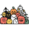 Halloween Symbol Party Crew