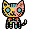 Cat Halloween Icon Funny