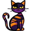 Cat Halloween Comic Cat