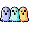 Geister Halloween Comic Team