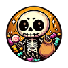 Halloween Skull Skeleton