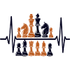 Chess Pieces King Strategy Design