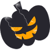 Halloween Lightning Pumpkin