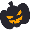Halloween Pumpkin Head