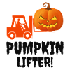 Halloween Chariot élévateur Pumpkin Lifter