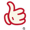 A big thumbs up