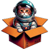 Astronaut Cat
